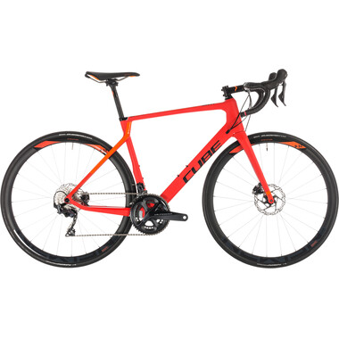 Bicicleta de carrera CUBE AGREE C:62 RACE DISC Shimano Ultegra R8000 34/50 Rojo 2019 0
